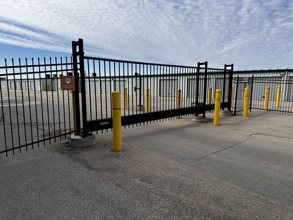 Commercial ornamental bollards installation
