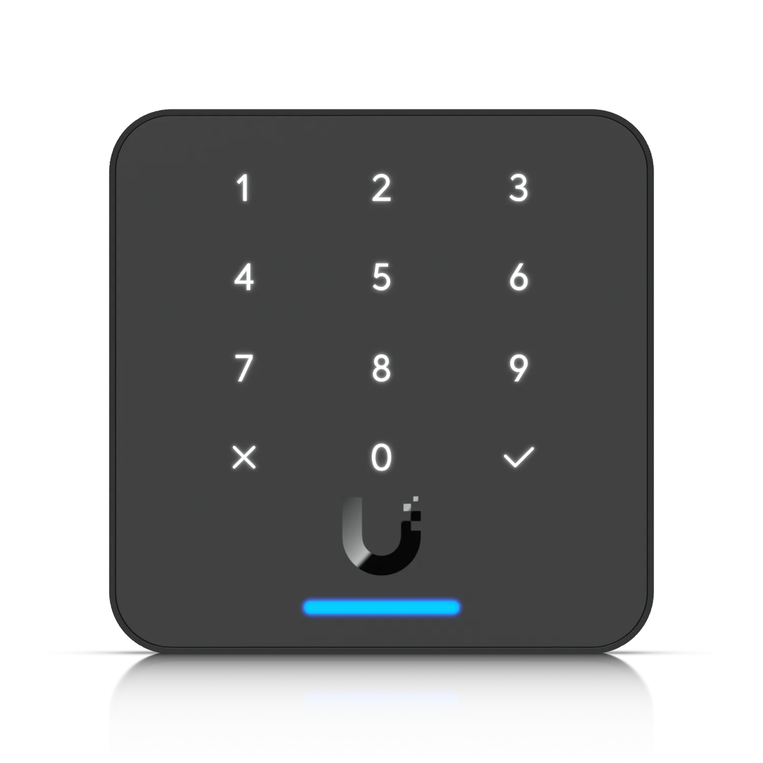 Keypad access reader for a gate