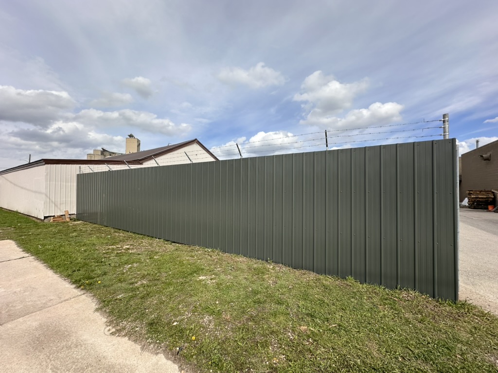 High-security perimeter fencing